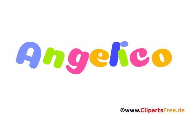 Angelico Vorname für Jungen - Bilder mit Namen