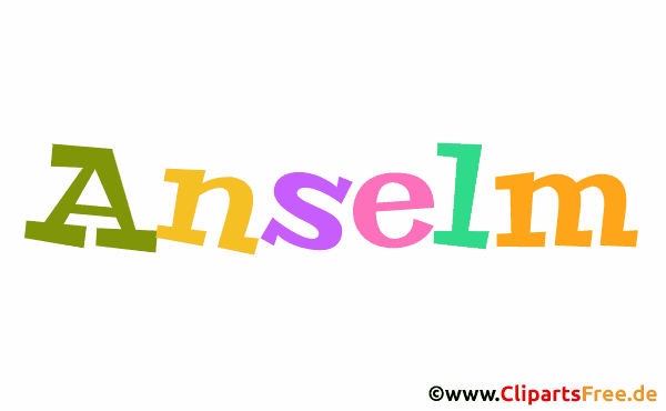 Anselm Vorname für Jungen - Baby Vornamen als Bilder