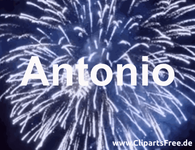 Antonio Jungenname, Vorname Gif - Italienische Form von Anton