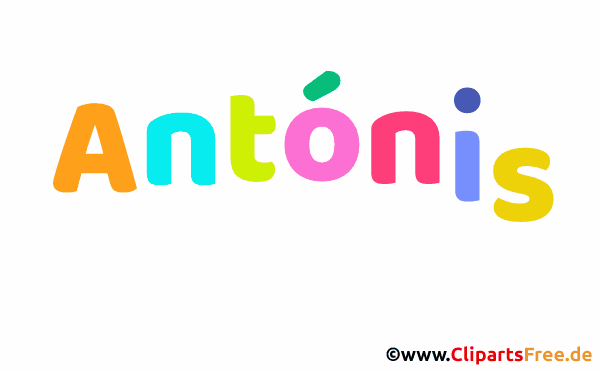 Antónis Vorname für Jungen - Baby Vornamen als Bilder