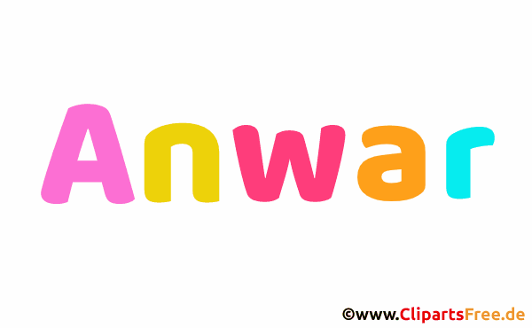 Anwar Vorname für Jungen - Bilder mit Babyvornamen