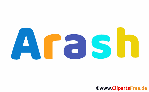 Arash Bild mit Namen - Animierte Bilder mit Vornamen