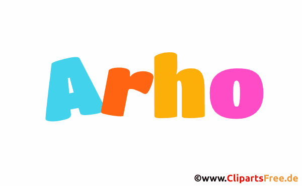 Arho Vorname für Jungen - Baby Vornamen als Bilder