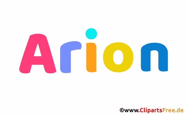 Arion Bild mit Namen -  Bilder mit Baby Vornamen