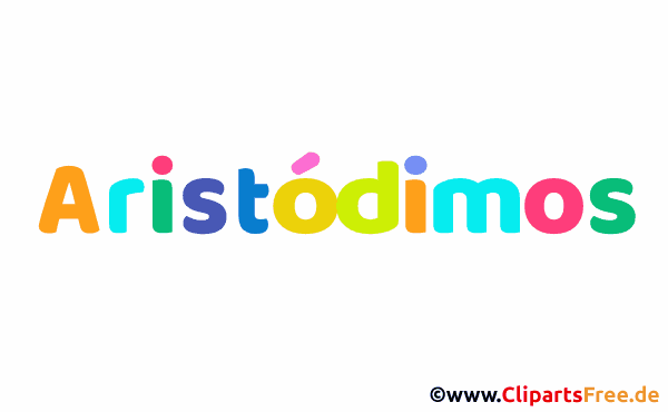 Aristódimos Vorname für Jungen - Bilder mit Babyvornamen