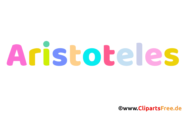 Aristoteles Bild mit Namen - Kindernamen Gif Bilder