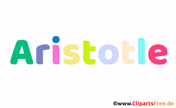 Aristotle Bild mit Namen -  Bilder mit Baby Vornamen
