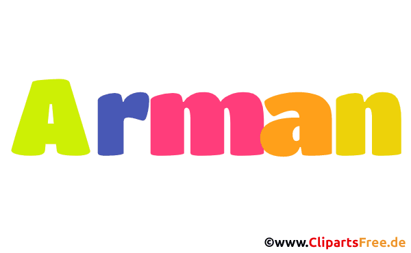 Arman Vorname für Jungen - Bilder mit ausgefallenen Namen