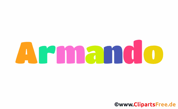 Armando Vorname für Jungen - Bilder mit Babyvornamen