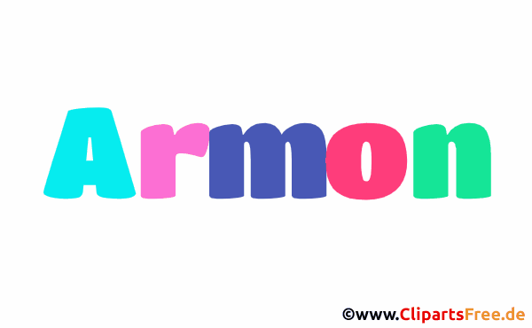 Armon Bild mit Namen - Kindernamen Gif Bilder