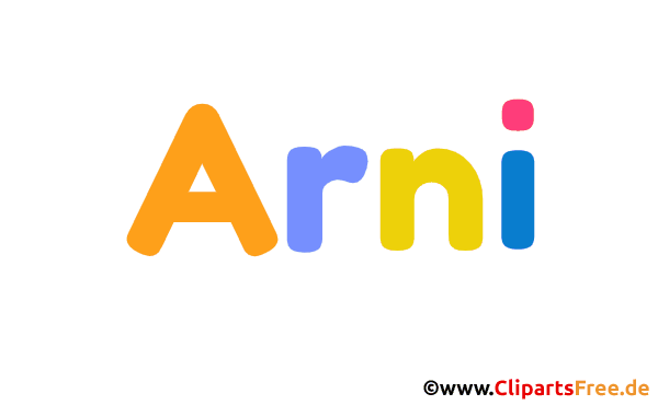 Arni Vorname für Jungen - Baby Vornamen als Bilder