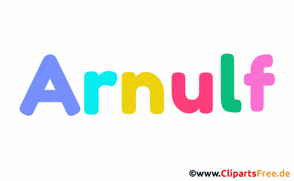 Arnulf Bild mit Namen - Animierte Bilder mit Vornamen