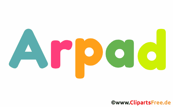 Arpad Vorname für Jungen - Baby Vornamen als Bilder