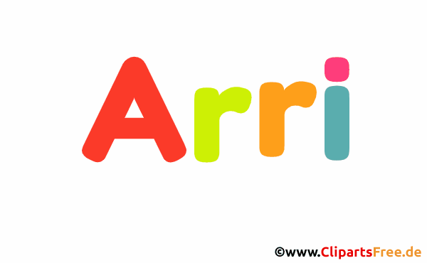 Arri Bild mit Namen - Kindernamen Gif Bilder