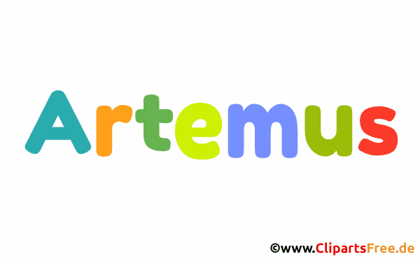 Artemus Bild mit Namen - Animierte Bilder mit Vornamen