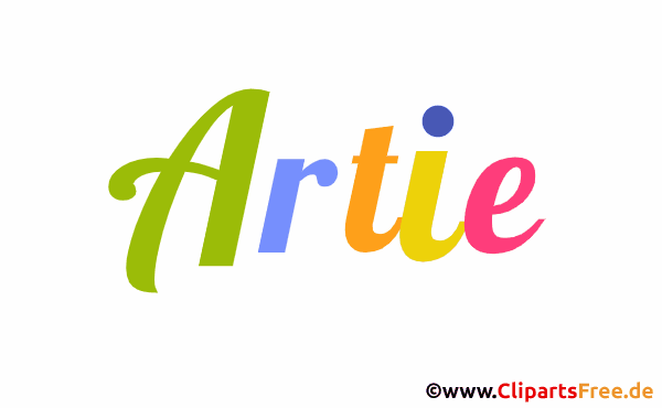 Artie persönliches Namensbild -  Bilder mit Vornamen