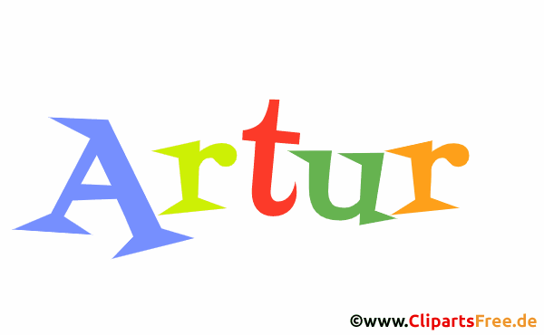 Artur Bild mit Namen - Kindernamen Gif Bilder
