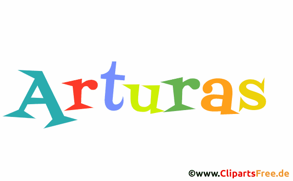 Arturas Bild mit Namen - Animierte Bilder mit Vornamen