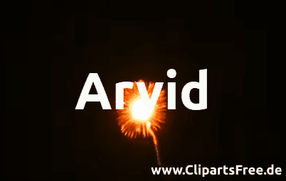 Arvid Vorname Skandinavisch, Bedeutung: arn = „Adler“ und vidh = „weit (umher)“ oder „Wald“