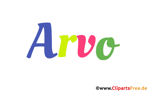 Arvo Junge Vorname Bild, Illustration