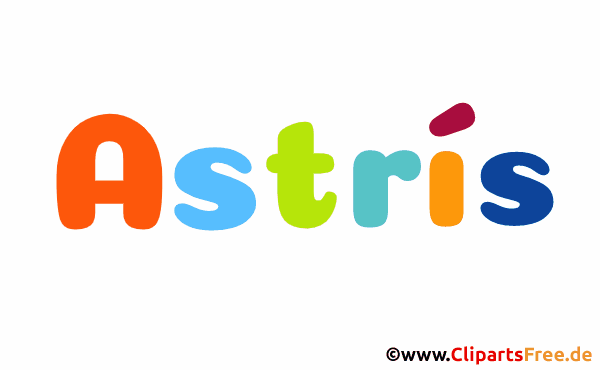 Astrís persönliches Namensbild -  Bilder mit Vornamen