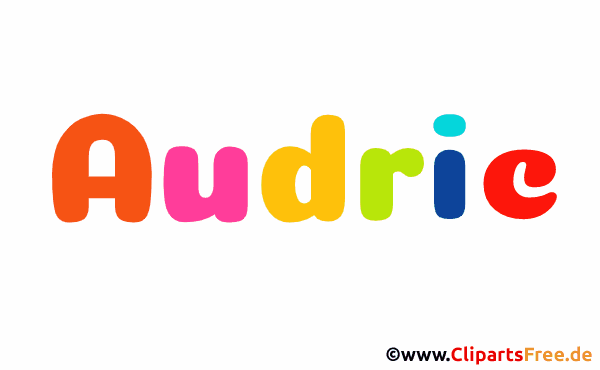 Audric Vorname für Jungen - Baby Vornamen als Bilder