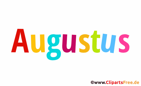 Augustus Bild mit Namen -  Bilder mit Baby Vornamen