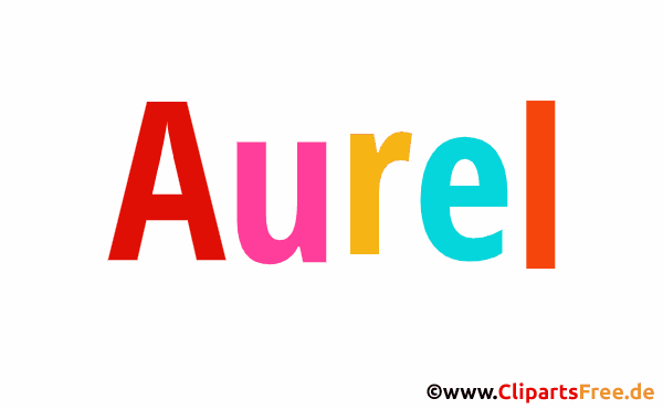 Aurel Vorname für Jungen - Bilder mit Babyvornamen