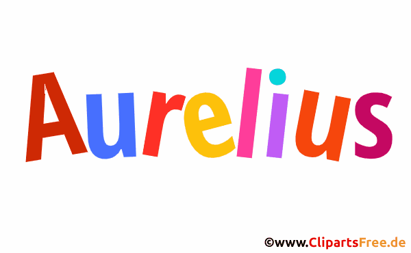 Aurelius Junge Vorname Bild, Illustration