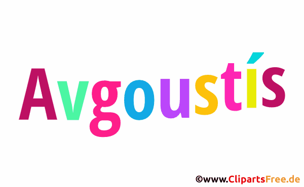 Avgoustís Junge Vorname Bild, Illustration