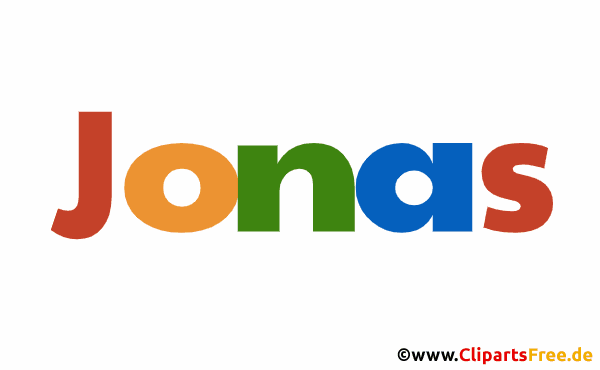 Jonas Vorname für Jungen schöne Vornamen für Babies animiert
