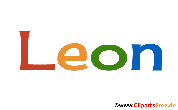 Leon Anigif mit Jungennamen