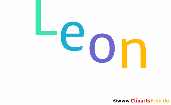 Leon Vorname Junge - beliebte Vornamen für Babies als Gif