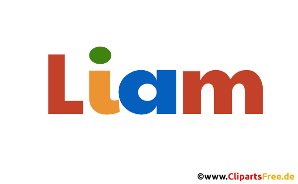 Liam Vorname Junge - beliebte Vornamen für Babies als Gif