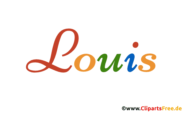 Louis Vorname für Jungen - Vornamen für Babies als Gif