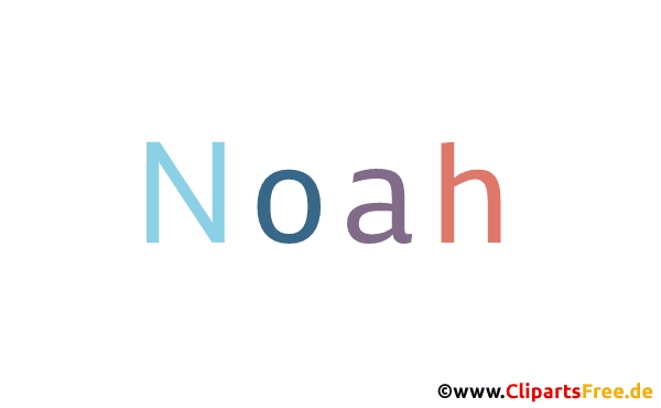 Noha Vorname für Jungen - seltene Vornamen für Babies als Gif