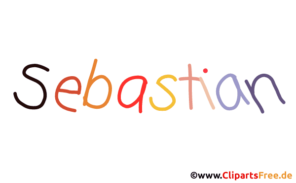 Sebastian Vorname - Männernamen als animierte Gifs