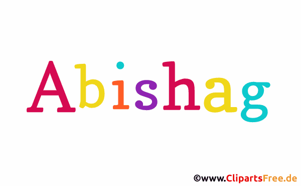 Abishag Vorname für Baby - schöne Mädchennamen als Bilder