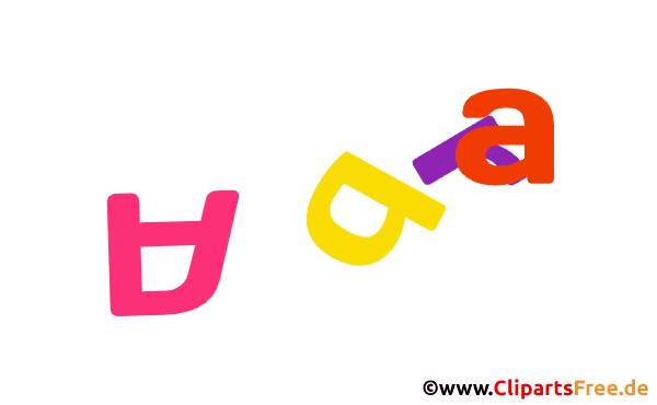 Abra Mädchenname aus animierten Buchstaben