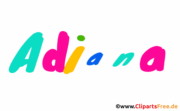 Adiana Babyvorname - schöne weibliche Vornamen als Bilder