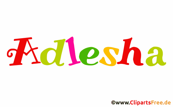 Adlesha Vorname - Seltene Mädchennamen als Bilder