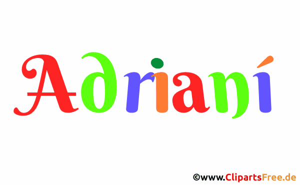 Adrianí Vorname - Seltene Mädchennamen als Bilder