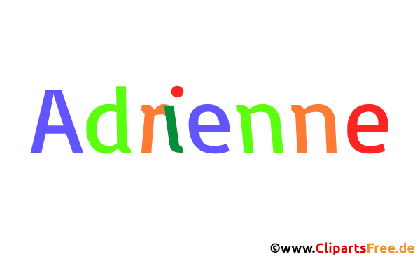 Adrienne Vorname für Baby - schöne Mädchennamen als Bilder