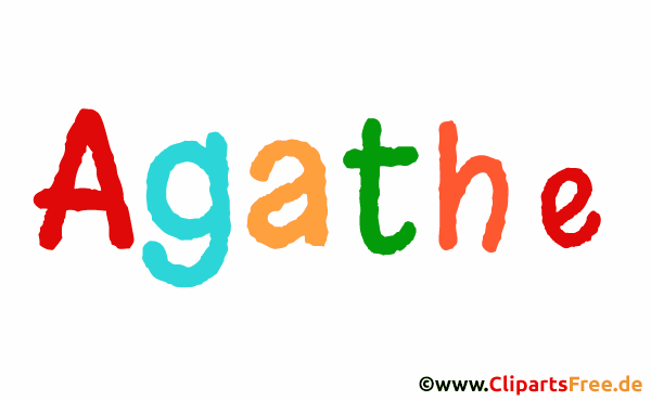 Agathe Babyvorname - schöne weibliche Vornamen als Bilder