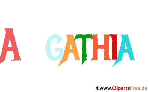 Agathia Vorname für Baby - schöne Mädchennamen als Bilder