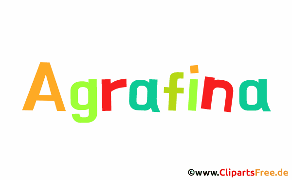 Agrafina Vorname - Seltene Mädchennamen als Bilder