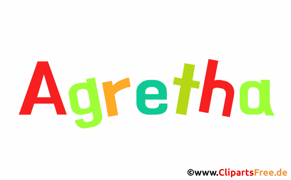 Agretha Vorname für Baby - schöne Mädchennamen als Bilder