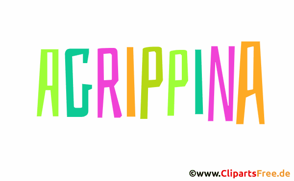 Agrippina schöner Mädchenvorname für Baby als Bild