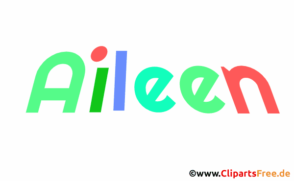 Aileen Vorname - Seltene Mädchennamen als Bilder