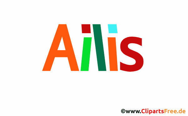 Ailis Vorname - weibliche Vornamen als Gif-Bilder